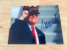 Donald Trump autographed 8x10 Picture signed Photo Pic includes COA