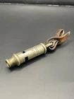 Hudson whistle WW1 1914 Officers trench whistle military J. Hudson