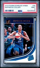 2019 Donruss WNBA #95 Napheesa Collier Rated Rookie Card! PSA MINT 9 RC LOW POP!