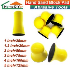1/1.2/2/3/4/5 Inch Hook  Loop Hand Sanding Block Pad Backing Pads For Sandpaper