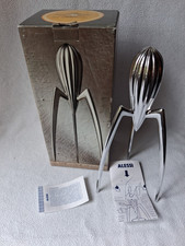 Alessi Italy Juicy Salif Lemon Squeezer Design Philippe Starck NEW ORIGINAL PACKAGING