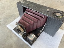 Kodak Brownie Automatic Folding Camera 1909-1915 Antique Untested