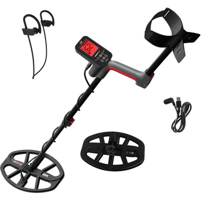Minelab Vanquish 560 Pro Pack Metal Detector V12x V8x Coils Wireless Earbuds