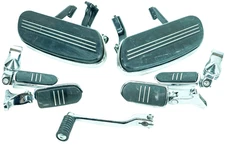 19 Harley Street Glide Touring OEM Left Right Driver & Pass Foot Footboard 1355