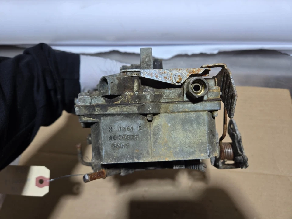 Carburador Holley 76-80 Dodge Truck 360 400 motores R7364A Mopar 4006662 núcleos Foto 4 de 4
