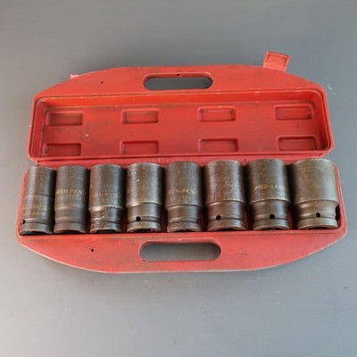 Neilsen 8 Stück 3/4'' Antrieb Steckschlüsselsatz - metrisch 24 - 38 mm