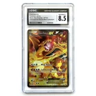 CGC Grade 8.5 NM/MINT+ Charizard EX XY121: Black Star Promo Full Art Holographic