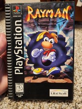 Rayman PlayStation PS1 Long Box Complete CIB