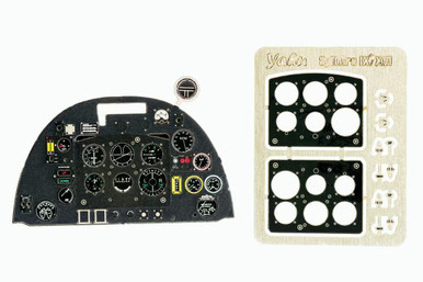 Yahu 1/32 British Spitfire Mk.IX Late Instrument Panel Tamiya/Revell YMA3221