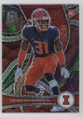 2023 Chronicles Draft Picks Meta Prizm 33/49 Devon Witherspoon #18 Rookie RC 6q5
