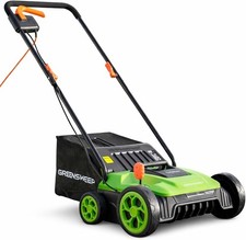 GreenSweep TurfoGlide | Artificial Grass Electric Turf Sweeper, 320mm Working Wi