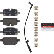 Brembo P10098n Prime Ceramic Rear Brake Pads For Chevy Silveradosierratahoe