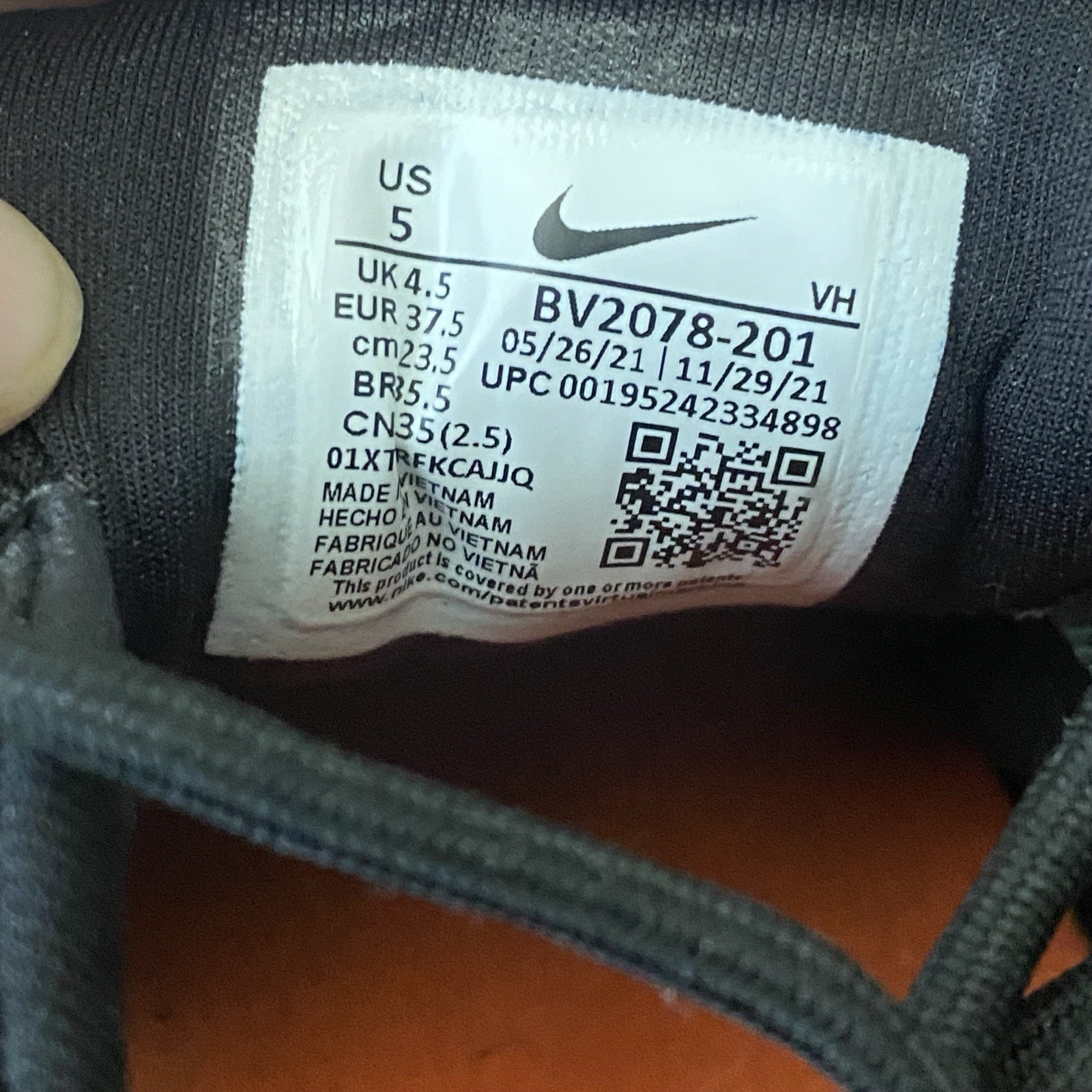 Nike SB Nyjah Free 2 SB Rattan Black Size 5 Shoes Sneakers BV2078 201 thumbnail 8