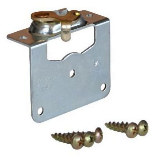 Johnson Hardware JH1032 Side Mount Hanger Plate for 3/4