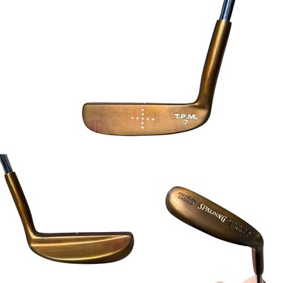 スポルディングT.P. Mills パター　TPMⅢlクラシックモデル Spalding TPM 7 TP Mills Aged Copper Napa Blade Putter RH 36”! | eBay