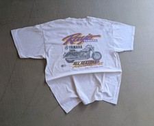 Vintage Reading Royals Ray's Yamaha All Seasons Motorsports T-Shirt White XL
