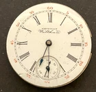 Antique 1896 Waltham Model 1891 61 Pocket Watch Movement Parts/Repair 0s 7j USA
