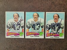 PICK 1 - 1975 Topps ROOKIE Cliff Harris #490 - Dallas Cowboys - AUTOGRAPHED