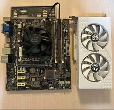 I7 4790k Cpu Radeon Rx 580 Gpu Bundle Desktop Gaming Pc Components Processor