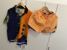 Nike Air Challenge Court Set Shorts + Shirt Size S Trunks Polo Vintage Court