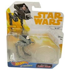 Star Wars Hot Wheels Starships First Order AT-ST Die-Cast Solo 2017 Mattel BB-8