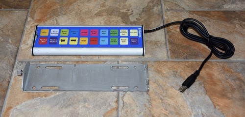 Micros Oracle Bump Bar 20 Key 700879-115 w/Cable MWBB-20 - Clean/Tested #2