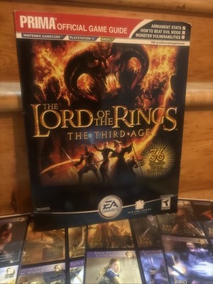 The Lord of the Rings: The Third Age: Prima Official Game Guide: GOOD, CARDS Too