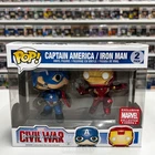 Funko Pop Marvel Collector Corps Captain America & Iron Man  2 Pack Vinyl Figure