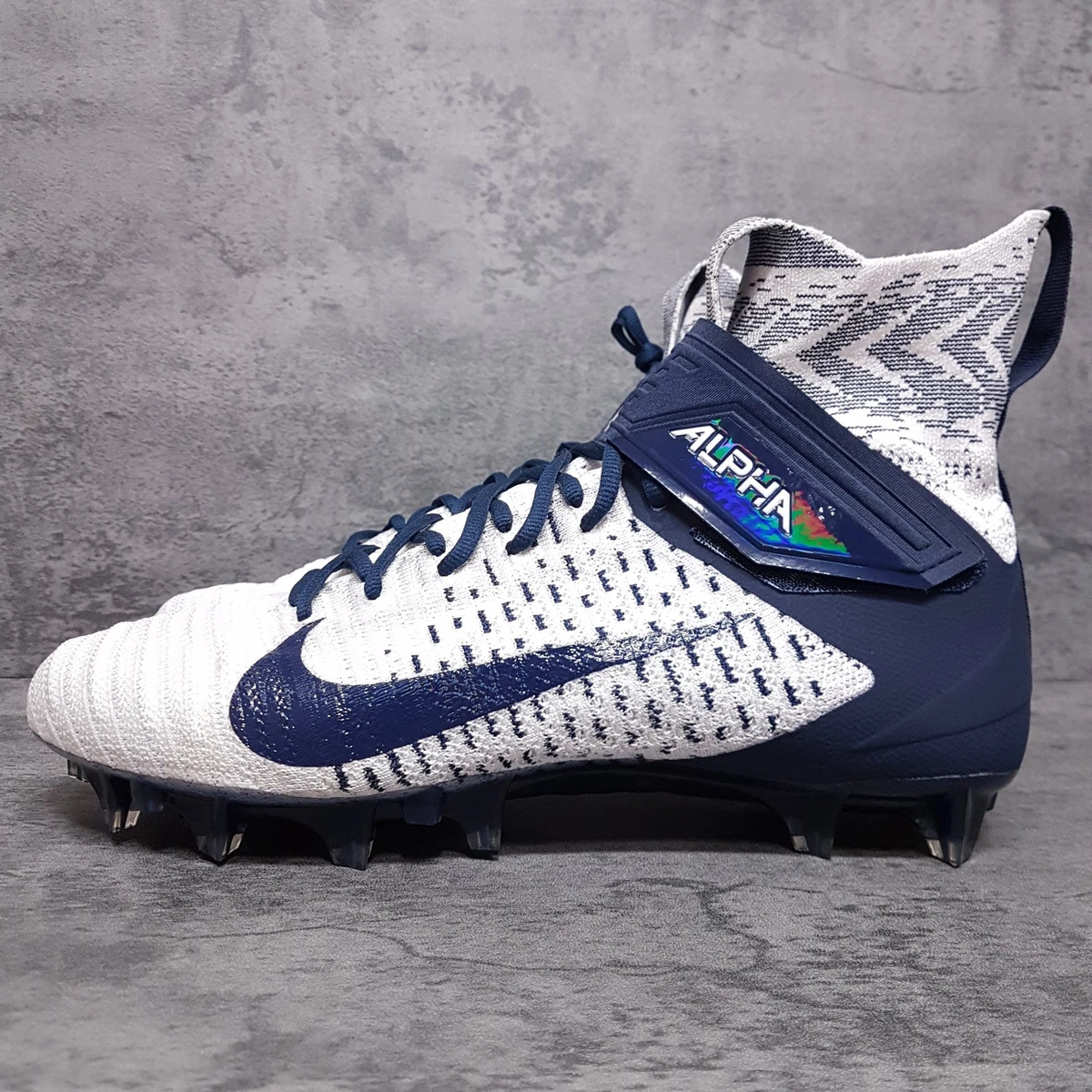 Nike Alpha Menace Elite 2 Flyknit 360 Football Cleats Size US Men 12 Nike Alpha Menace Elite 2 Football Cleats | Mercari main image 4