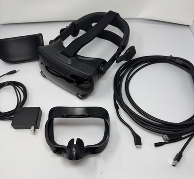 Valve Index VR Headset Only   OEM 3-Way Cables   Tested
