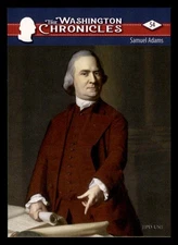 2022 Historic Autographs The Washington Chronicles #54 Samuel Adams