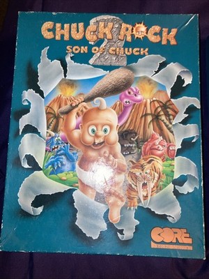 CHUCK ROCK 2 SON OF CHUCK COMMODORE AMIGA