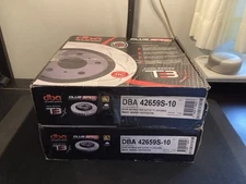 SUBARU WRX BRZ FR-S Rear Slotted Brake Rotors DBA 42659S-10 4000 Series T3 Spec