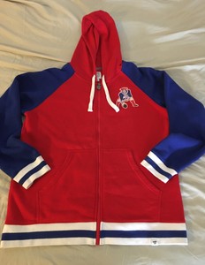 Nfl Pro Line Fanatics New England Patriots Throwback Logo Red Hoodie Men Large Ebay
