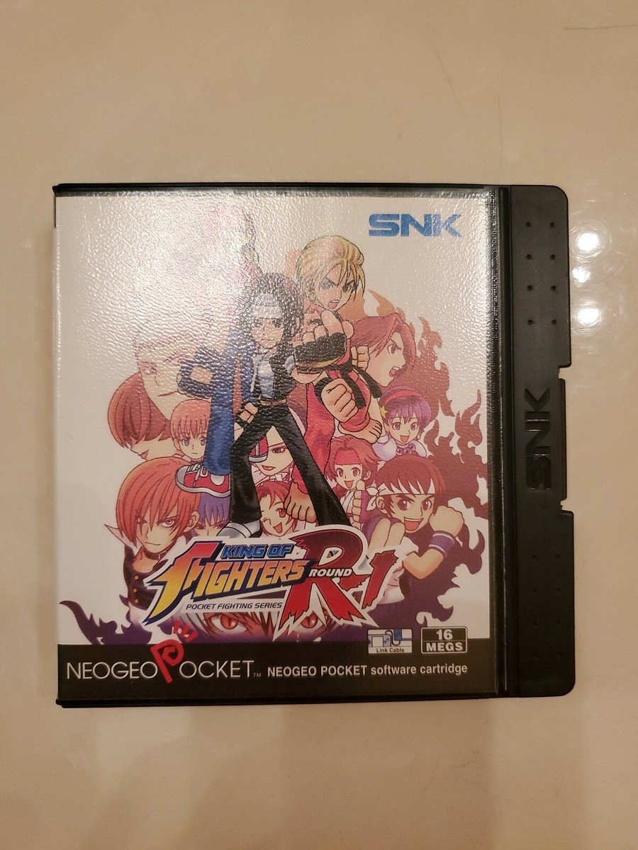 King of Fighters R-1 NeoGeo Pocket UK ENGLISH BLACK AND WHITE SNK