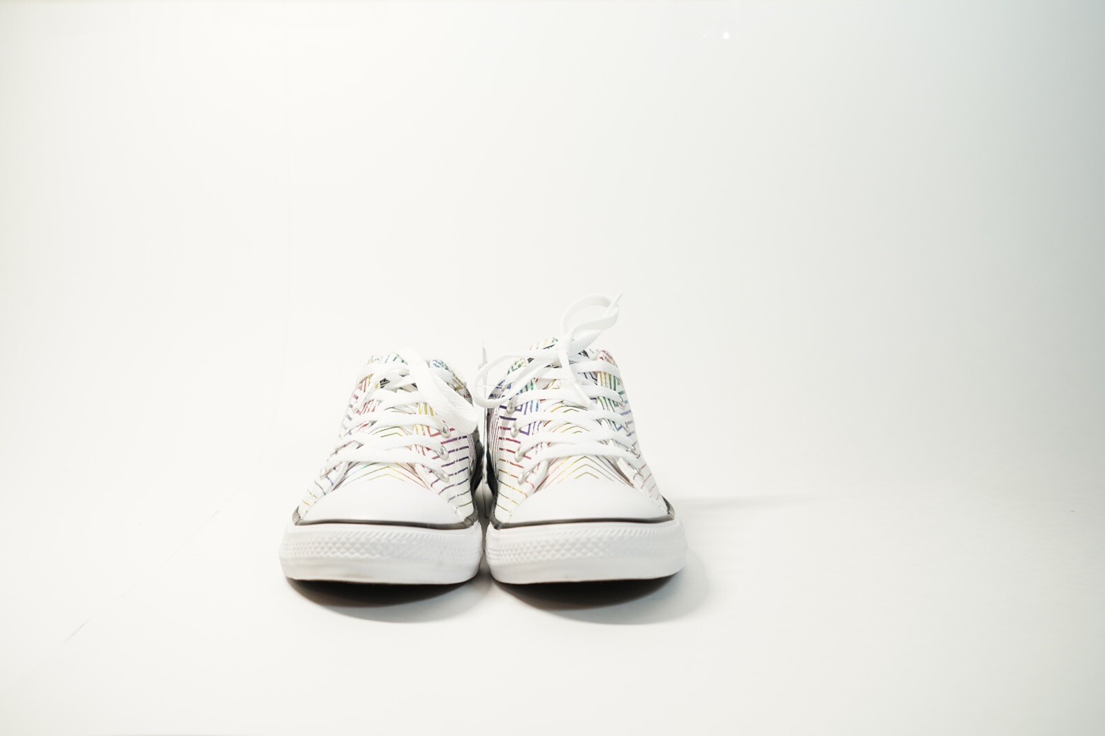 allstar low infant trainers cherry blossom multi white rainbow