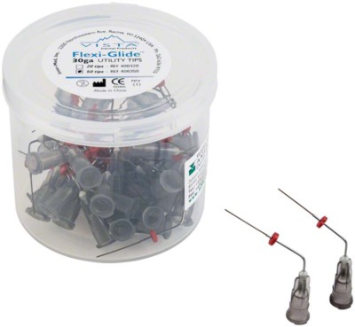 VISTA DENTAL FLEXI-GLIDE UTILITY TIPS 50 PACK 30GA 406350