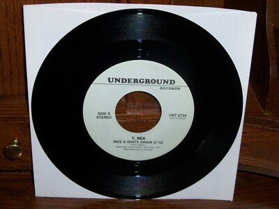 T. Rex-Get It On-Bang A Gong-Ride A White Swan-Canada-45 RPM Record