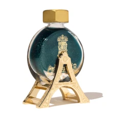 Ferris Wheel Press 38ml Bottled Ink Carriage in Polished Gold Finish - NEW