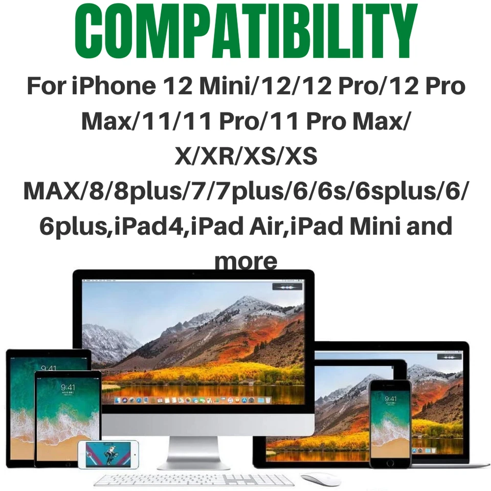 Wholesale USB Charger Cable Cord For Apple iPhone 6 7 8 X XR 11 12 13 14 Pro Max - Image 2 of 4