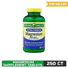 Spring Valley Magnesium Bone & Muscle Health ...