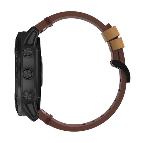 Correa de cuero de ajuste rápido para Garmin Fenix 7S 7 7X 6S 6 6X 5S - Imagen 28 de 38
