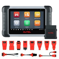 Autel Maxipro Mp808bt Pro Kit 11 Adapters Diagnostic Scan 2-year Free Update
