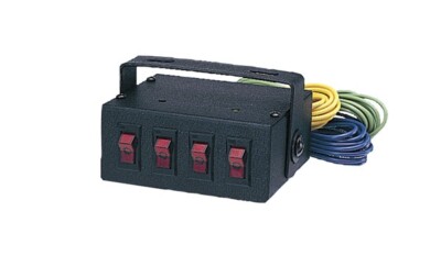 SHO-ME Four-Function Switch Box -  Model 05.4000 w/Legends - NEW AA102
