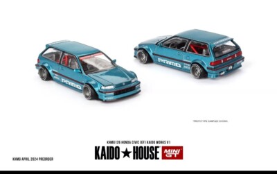 Buy 1/64 Kaido House x Mini GT Honda Civic EF Kaido Works V1