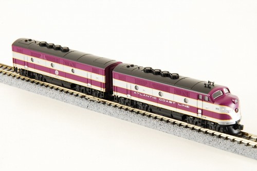 Juego de 2 locomotoras KATO escala N #106-0201 F2A, F2B Atlantic Coast Line #329 #335-B | Zustand: Used