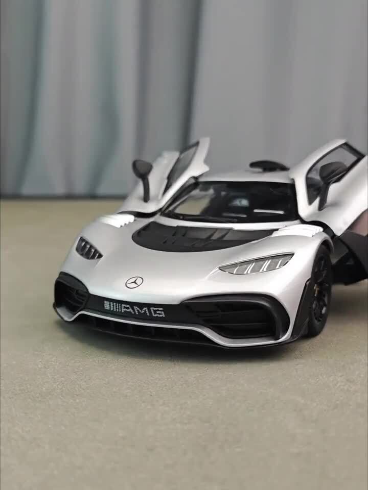 1:18 Diecast Vehicle for Mercedes AMG ONE Model Car Toy