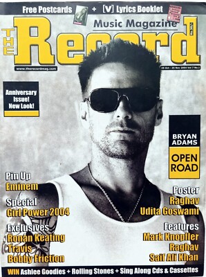 Record Oct-Nov 2004 Bryan Adams Ronan Keating Mark Knopfler Saif Shaggy Travis