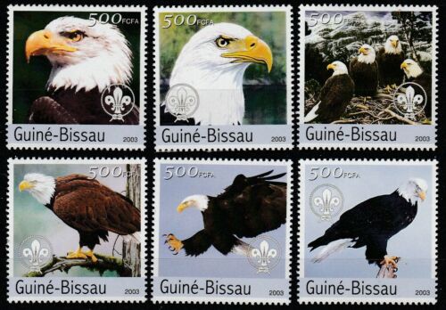Vögel Guine Bissau postfrisch 2511 - Bild 1 von 1