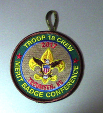 BSA: Pack/Troop 18 (Tecumseh,Ks.)  Parche botón conferencia insignia mérito 2017